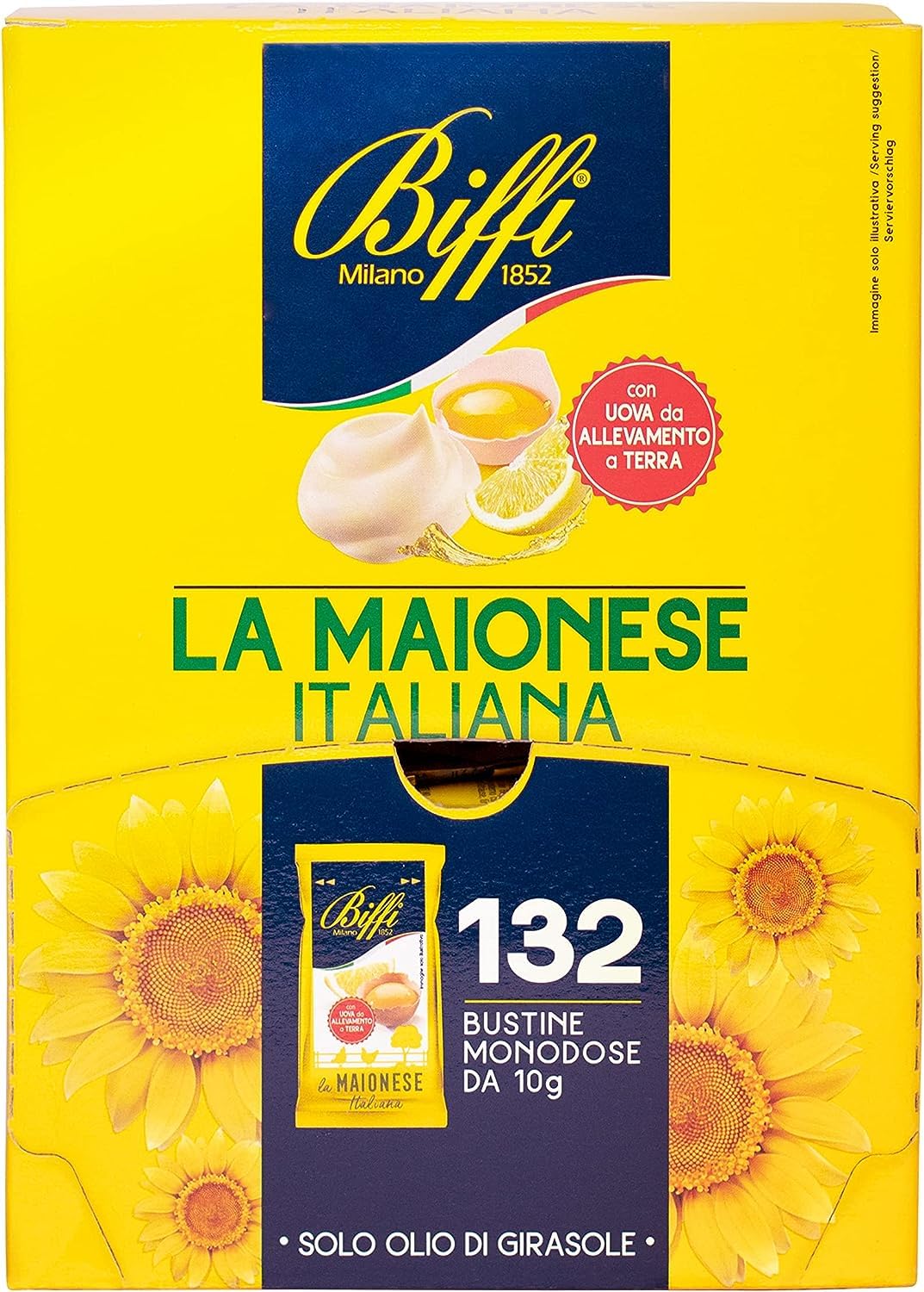 Italian Gourmet Mayonnaise italienne 3 x 132 sachets 10g (3,96kg)