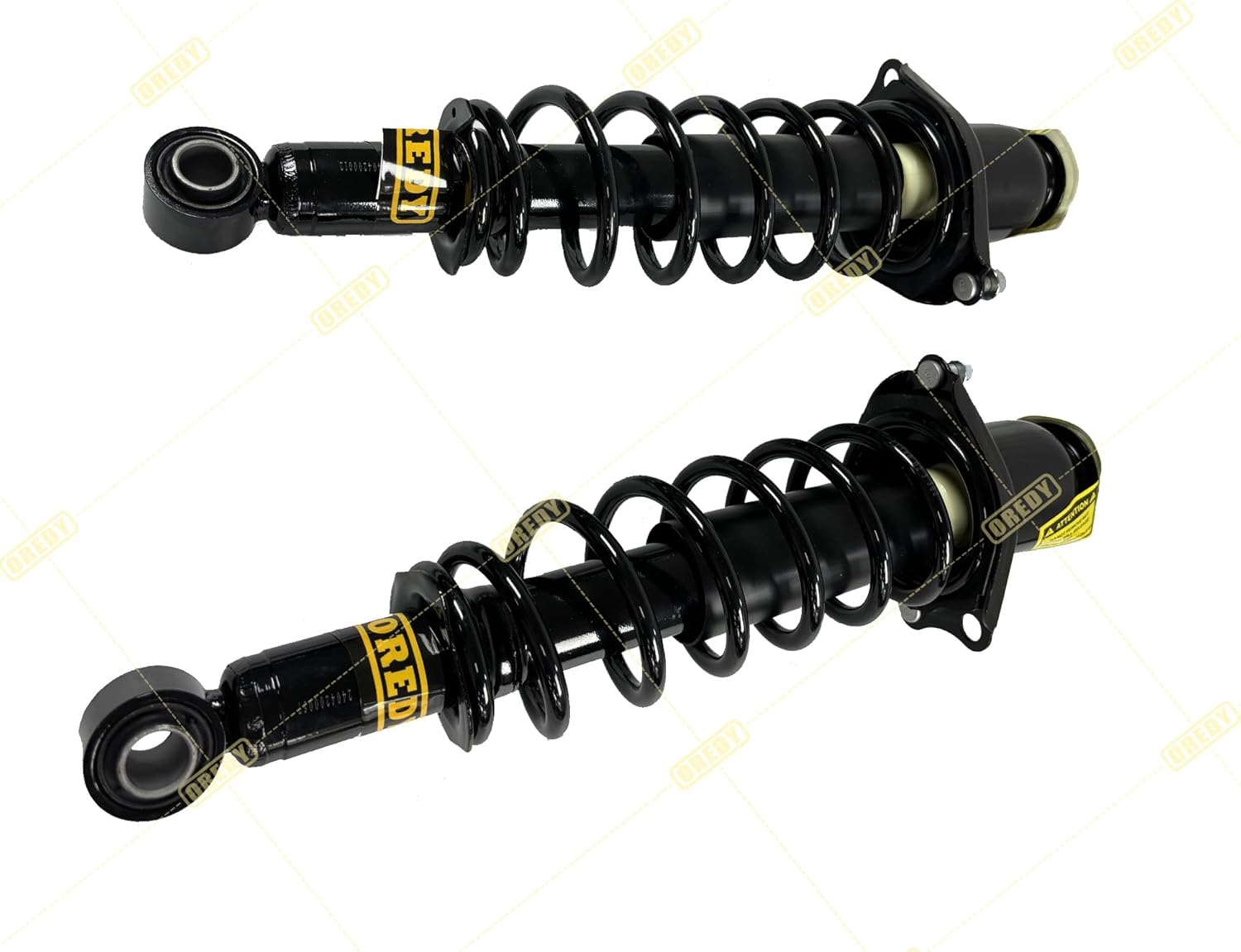 OREDY Front & Rear Struts Coil Springs for FWD Pontiac Vibe, Toyota Matrix 2003 2004 2005 2006 2007 2008 Shock Absorbers Assembly - 172117 172116 171373L 171373R (4pcs)