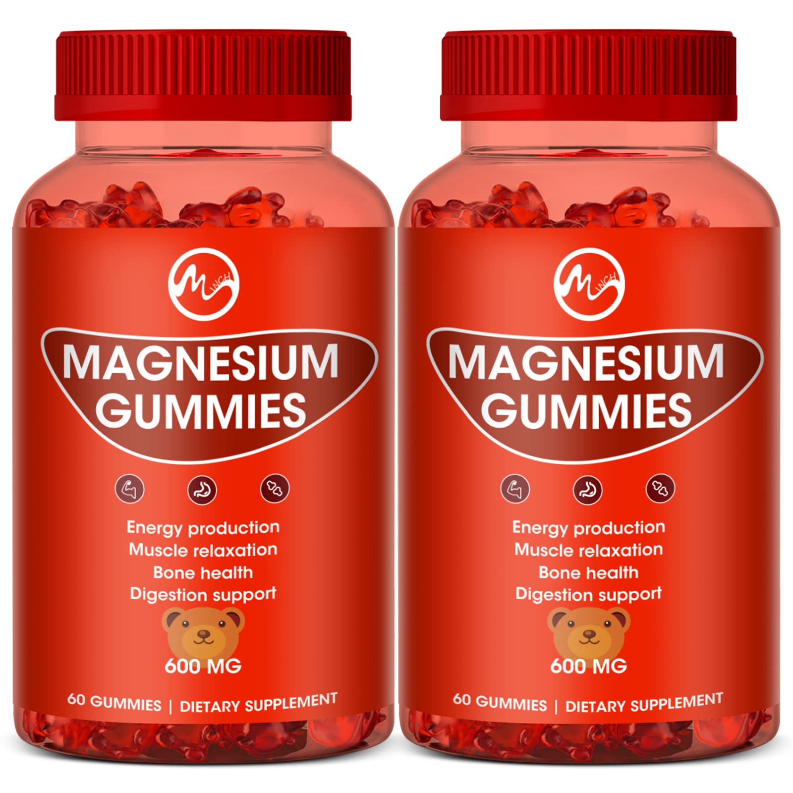 Vasaka Magnesium Gummies 2 Pack