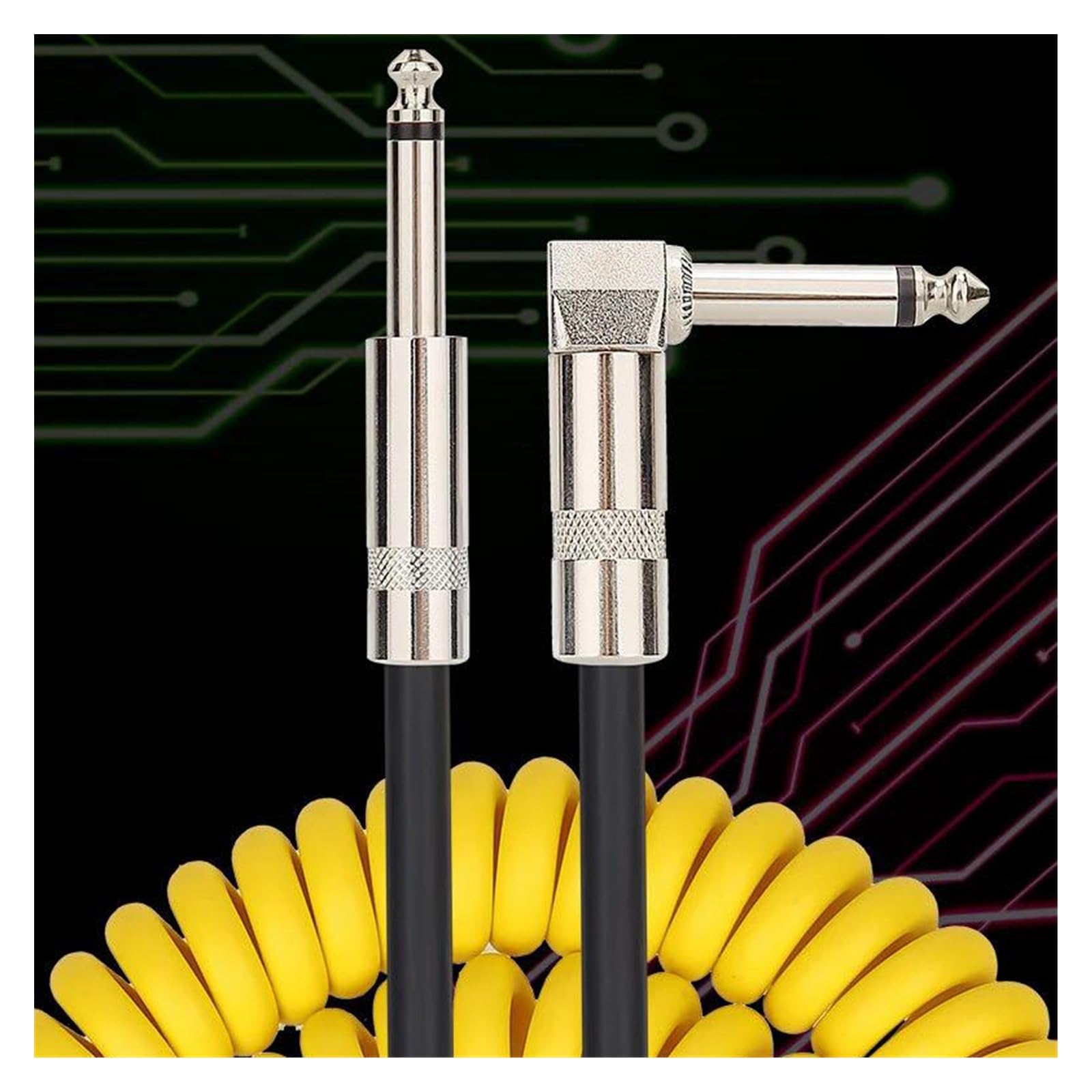 Cables de para instrumentos musicales guitarra eléctrica y bajo 5 m Profesional Cable para Guitarra