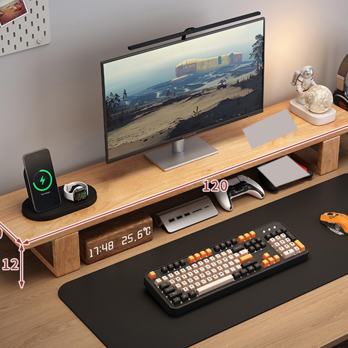 Amazon.co.jp: MJKQ9 モニター台 モニタースタンド 机上台 パソコン台 