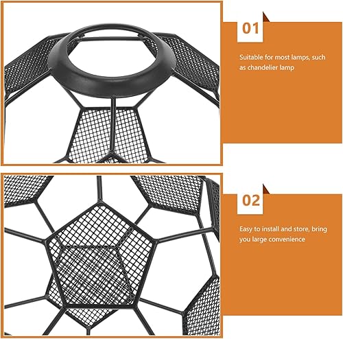 Miniatura 9 de Lámpara colgante con temática de fútbol, pantalla de repuesto para decoración del hogar, bar, cafetería y restaurante, fácil de instalar, estilo