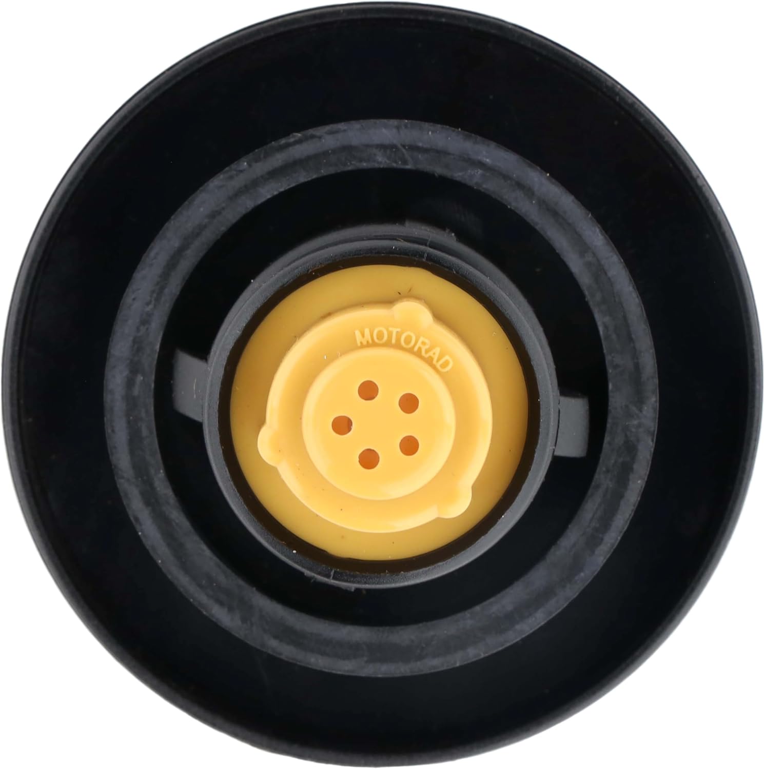 MotoRad Regular Locking Fuel Cap with 2 Keys, Black, Durable Engine Cap