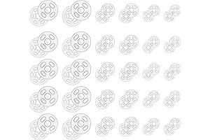 100 SETS SNAPS FOR SEWING WITH 3 SIZES