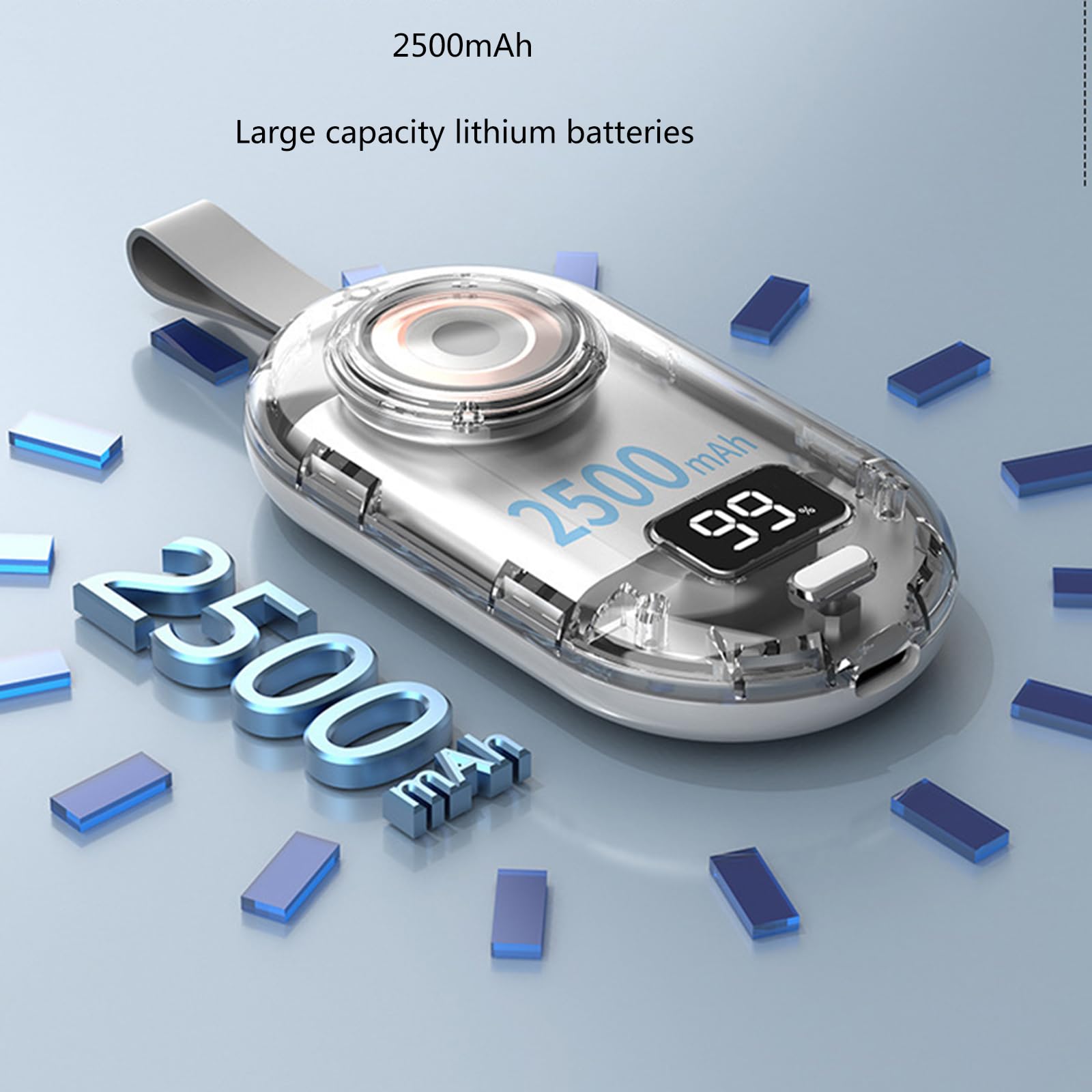 Batterie portable pour montre et téléphone 2500 mAh