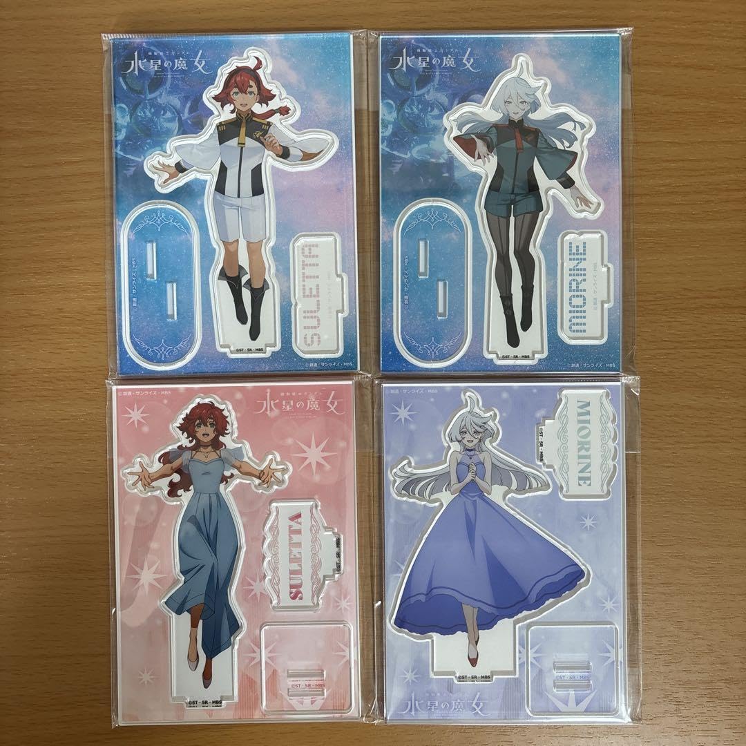 水星の魔女　スレッタ　ミオリネ 水星の魔女』スレッタとミオリネのフィギュアがセットで発売！プレバン