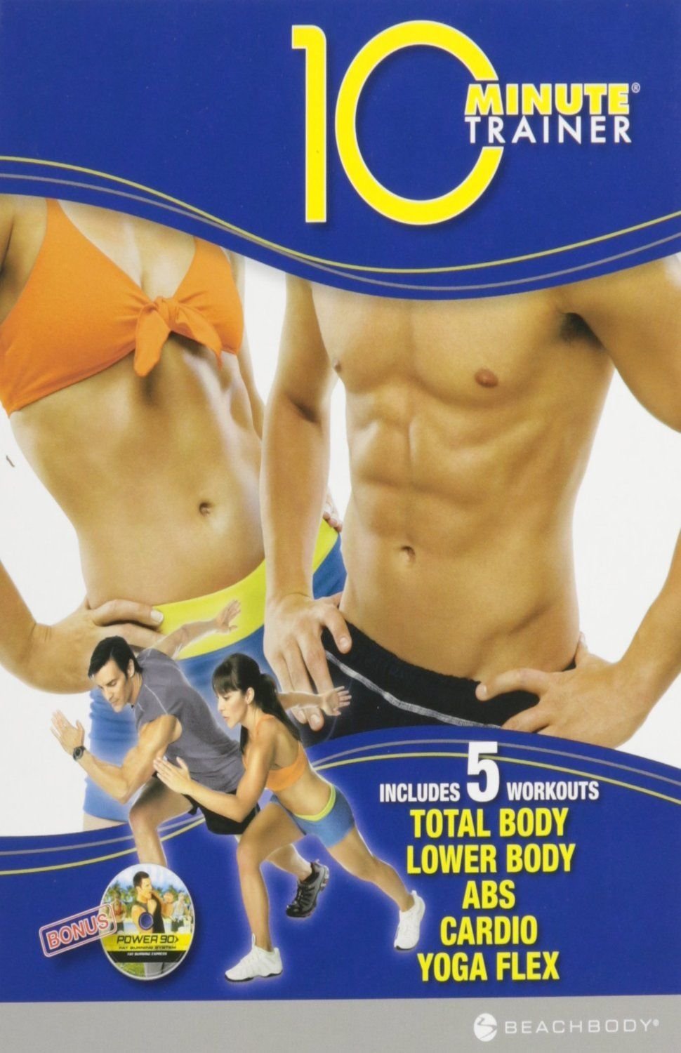 Tony Horton's 10 Minute Trainer: Includes 5 Workouts - Total Body, Lower Body, Abs, Cardio, Yoga Flex (DVD Set) by Beachbody [Unknown Binding]