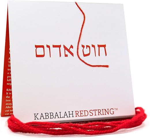 The Original Kabbalah Red String Bracelet from Israel – Red String Bracelet Pack 60 Inch Red String for up to 7 Evil Eye Protection Bracelets – Prayer, Blessing & Instructions Included! B004D5OJXC