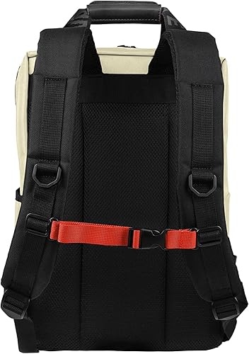 Miniatura 4 de FIREFIRST Evangelion - Mochila para hombre y mujer, mochila para laptop de 15.6 pulgadas, mochila de viaje y ocio, Beige, Saco Ruck con etiqueta de