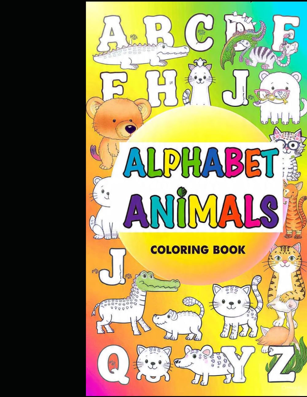 Alphabet Animal kids Coloring book