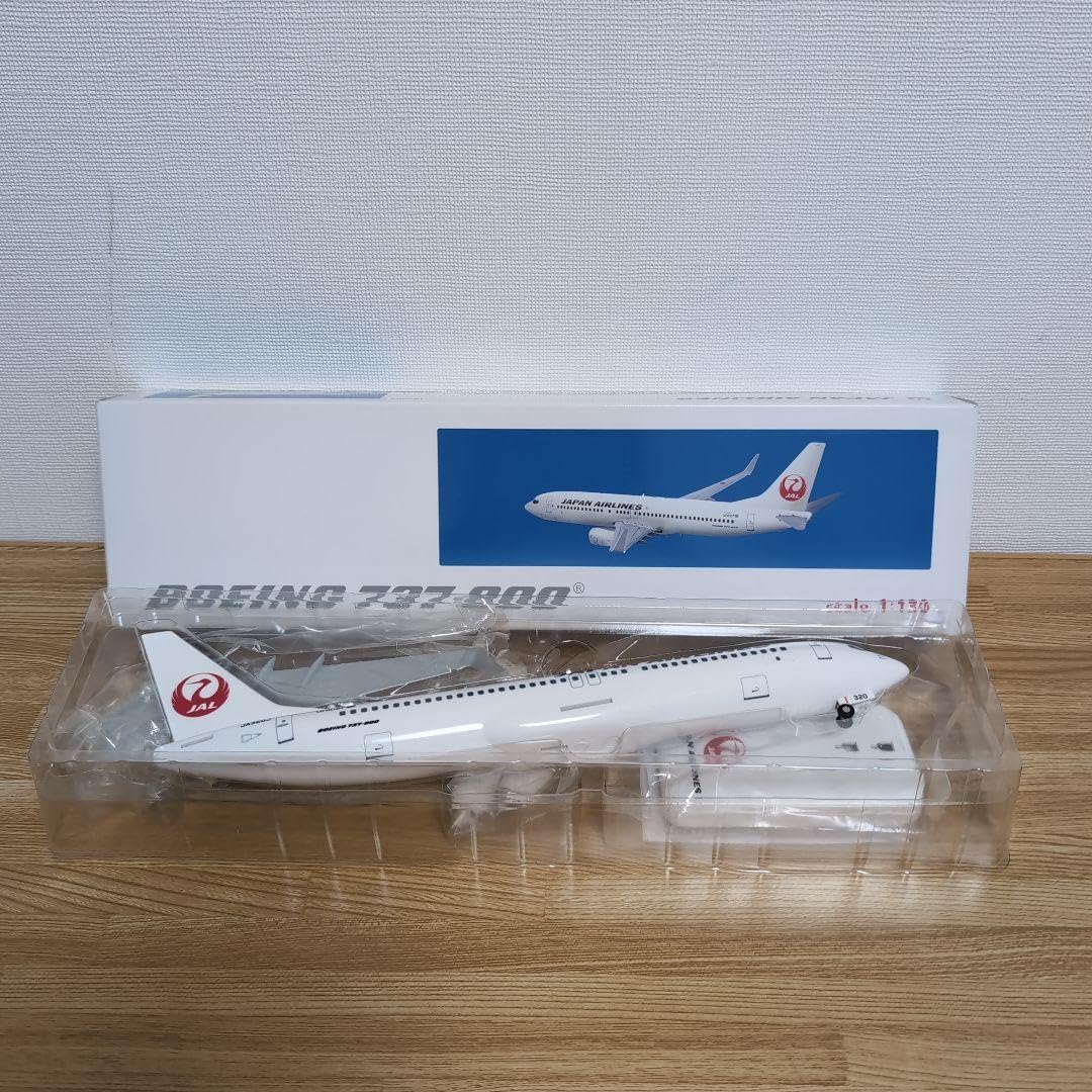 Amazon.co.jp: JALUX モデルプレーン B737-800 JAL 1:130 F : ホビー