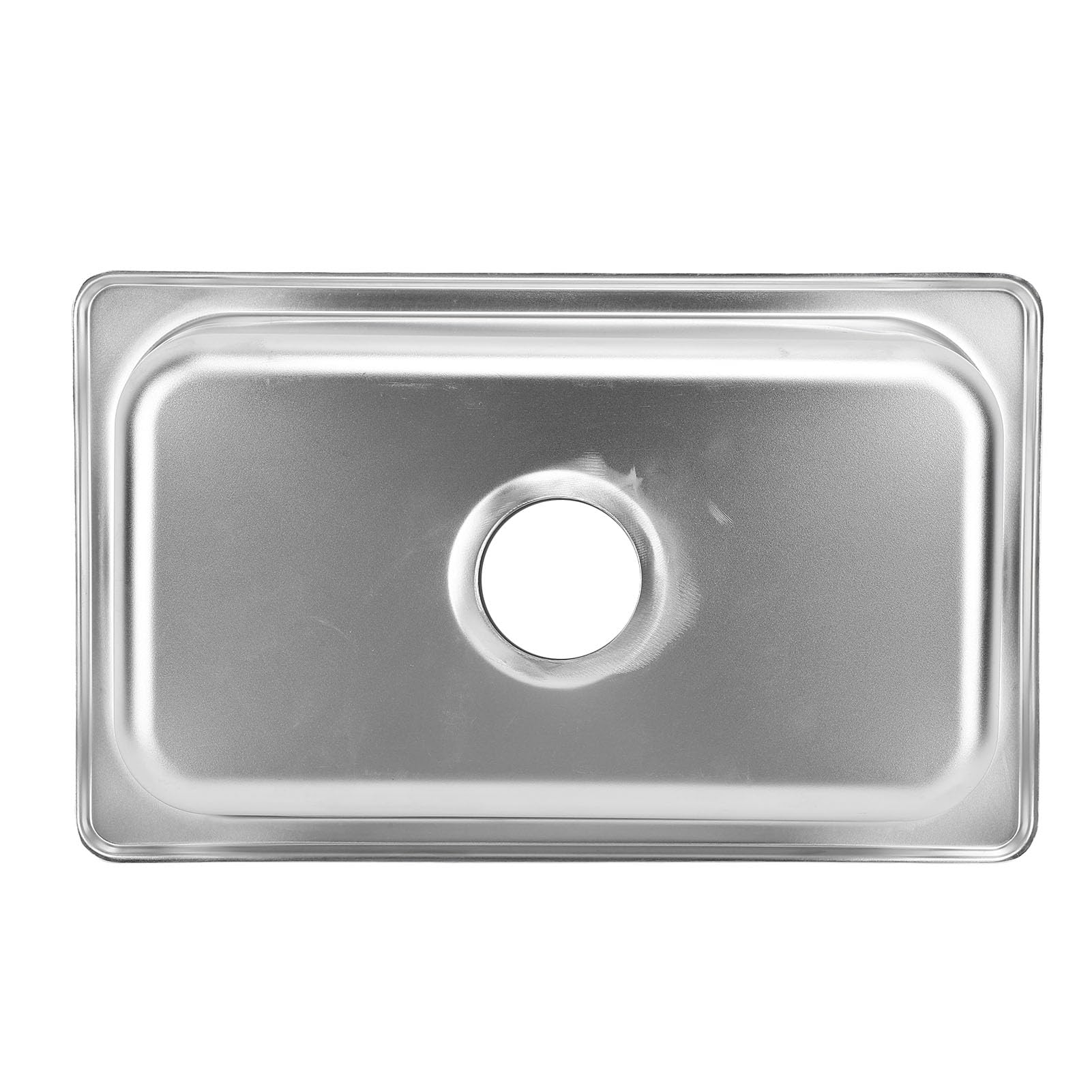 Fregadero de Acero Inoxidable, Fregadero de Cocina, Fregadero para Vehículos Recreativos, Fregadero Rectangular para Lavabo de Mano, Salida de Alcantarillado de 40 Mm, (Dibujo de