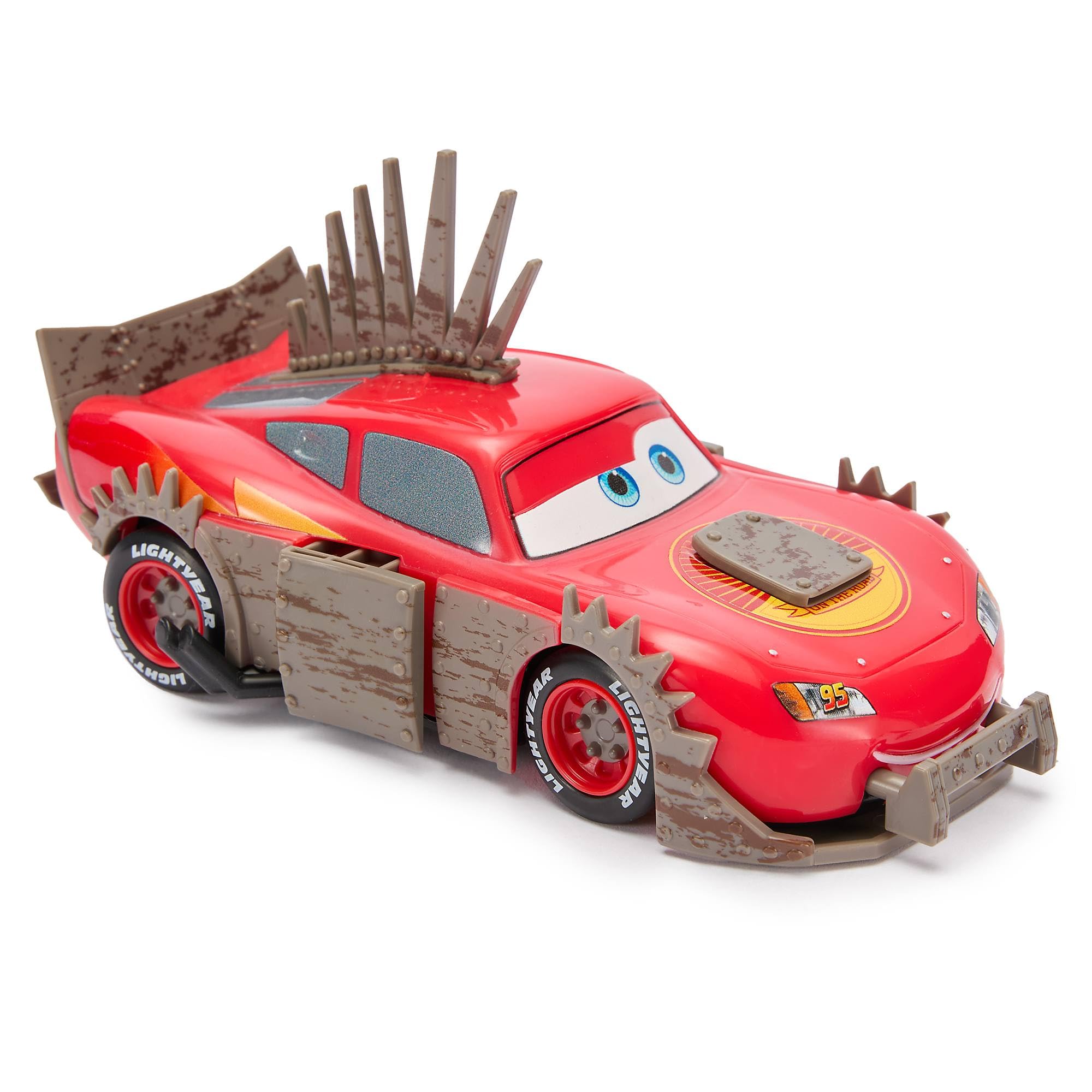 Disney Store Official Lightning McQueen Crash and Rebuild Remote Control Car for Kids Disney Pixar Cars, 15cm/6” - Image 3