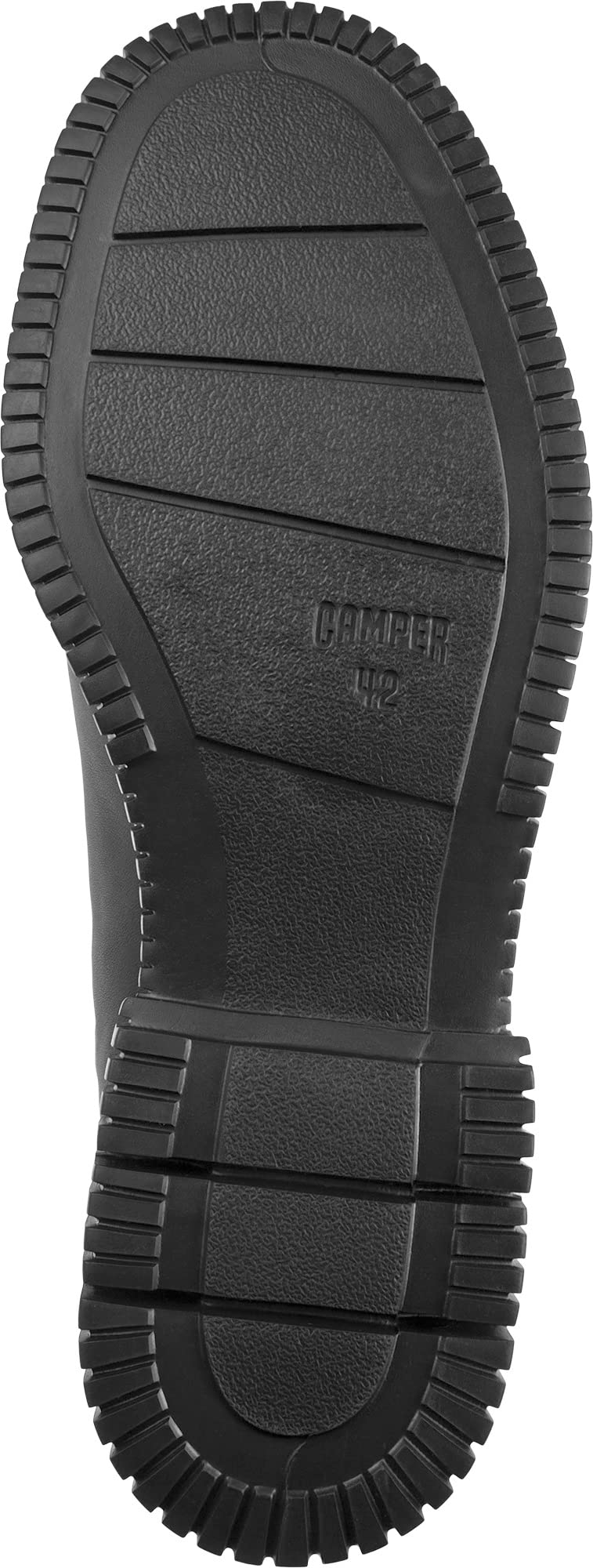 Camper Men's Brutus Trek Chelsea Bootie - Black Leather Ankle Boot