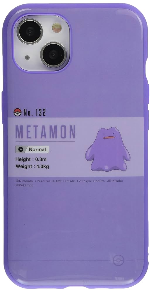 専用 (メタモン) ポケットモンスター フレーム IIIIfit Clear iPhone16 対応