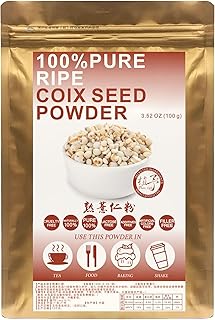 Plant Gift 100% Pure Coix Seed Powder 薏仁粉 Natürliches Coix Samenmehl, Großes Aroma für Getränke, fügt Geschmack und Geschm...
