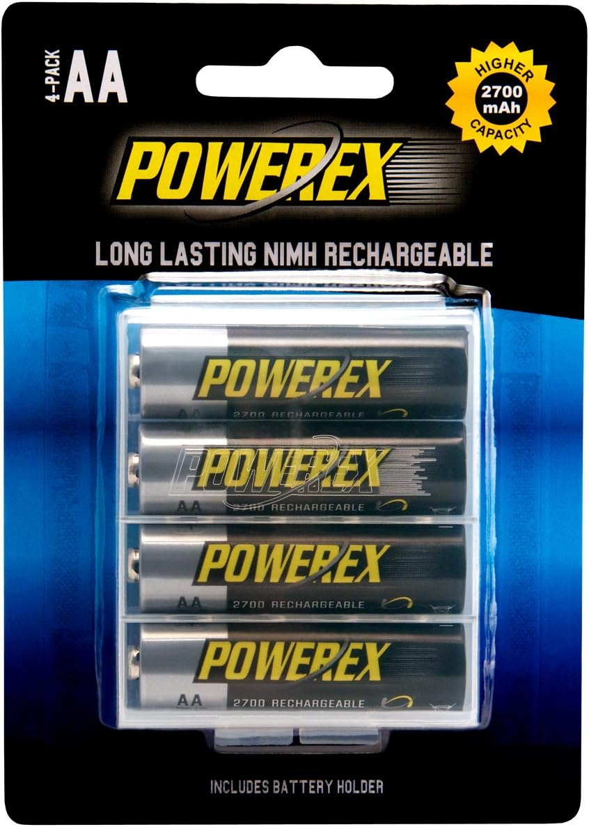MHRAA4 AA 2700mAh 4-Pack Rechargeable Batteries