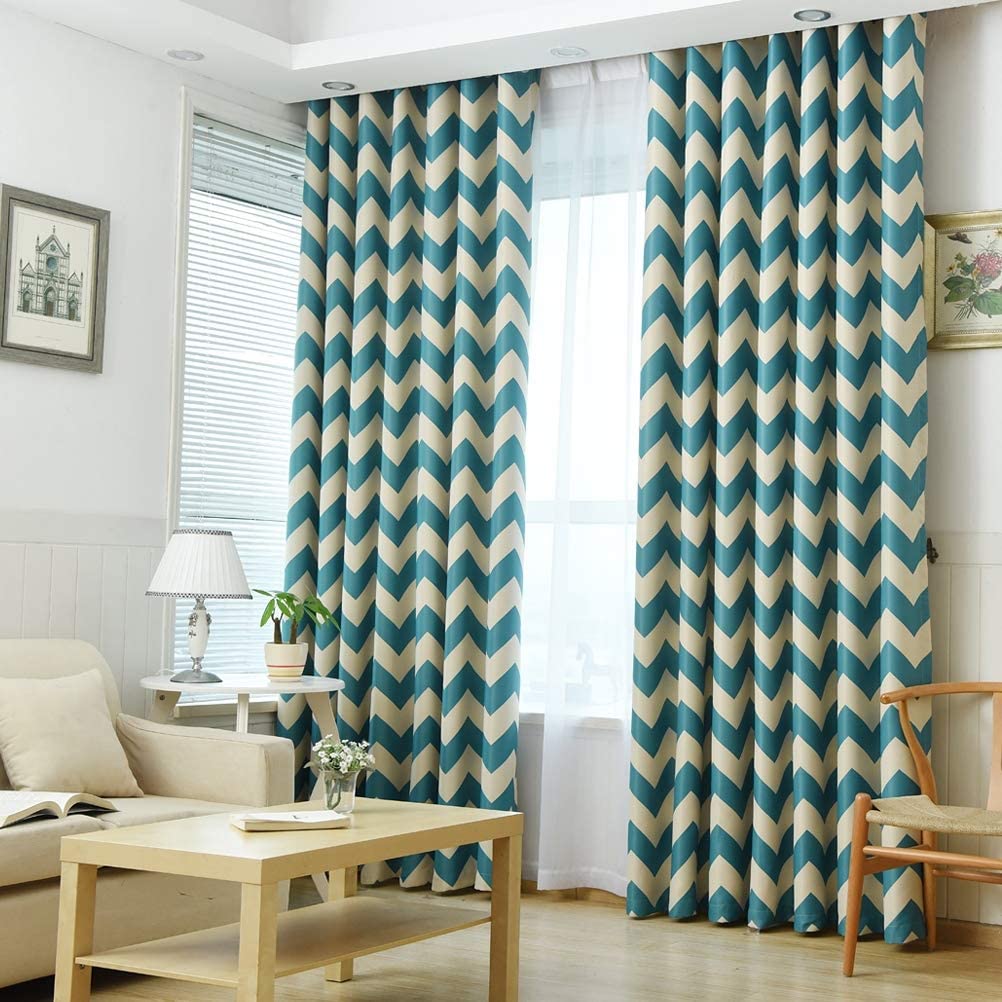Rideau occultant vert 107x160 cm idéal pour tamiser la chambre