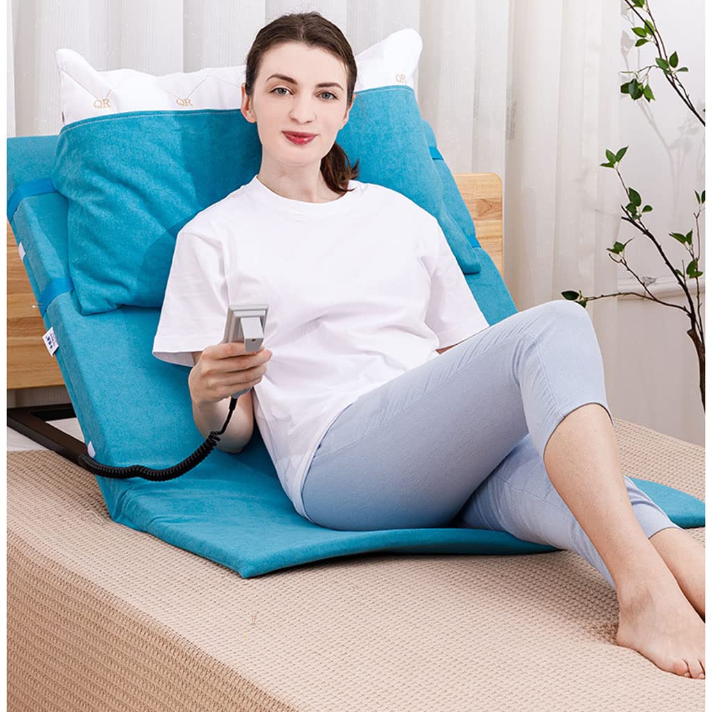 Schienale del Letto di Sollevamento Elettrico con Telecomando per Il paziente Regolabile Power Sit-up Back Stand Assist Aid Medical Pillow Lifter per Anziani disabili