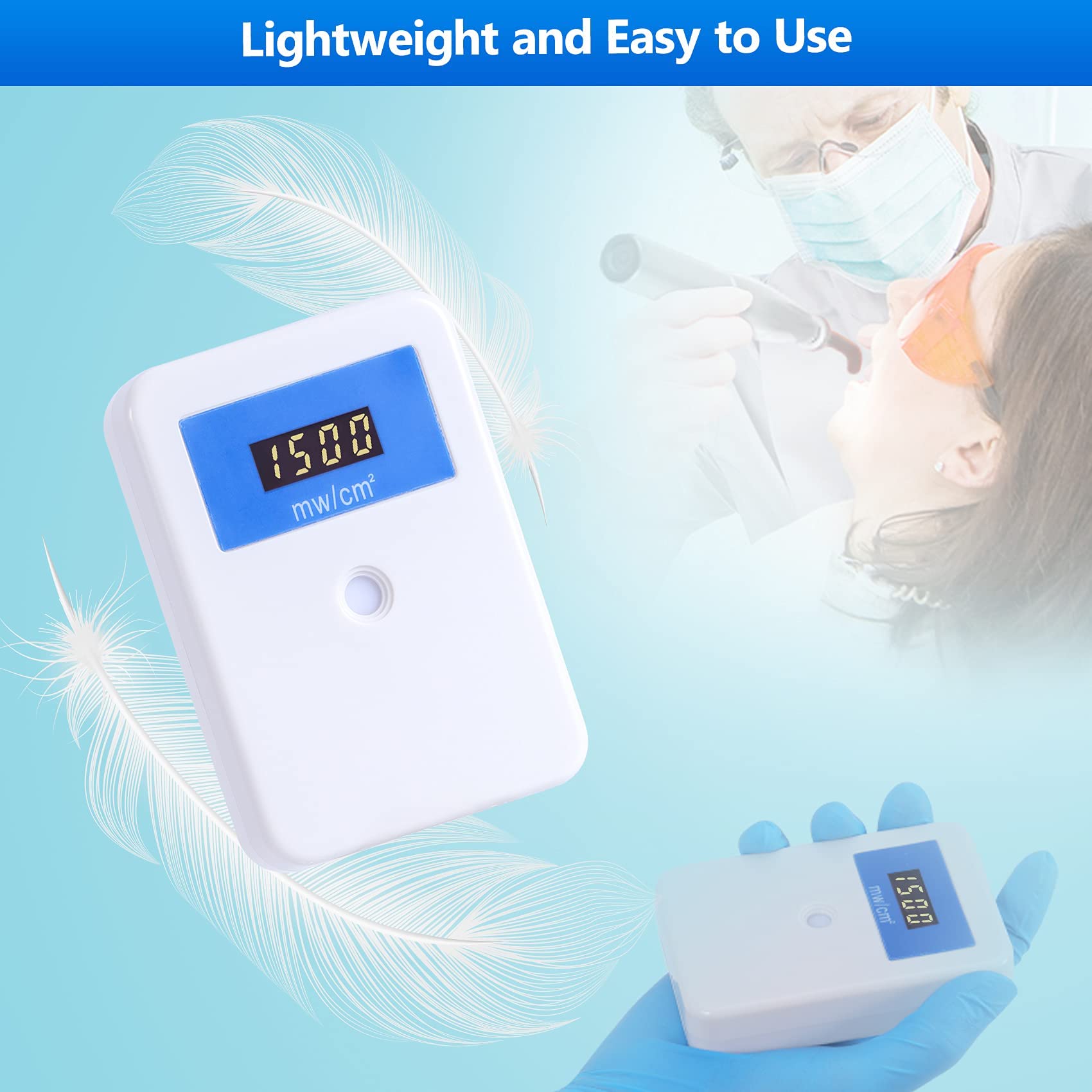 Luxmètre LED dentaire, testeur de photopolymérisation