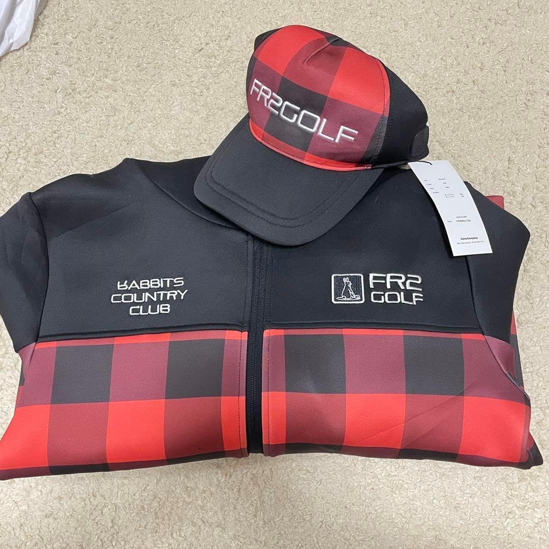 FR2 GOLF︎エフアールツーゴルフ フロントジップフーディ