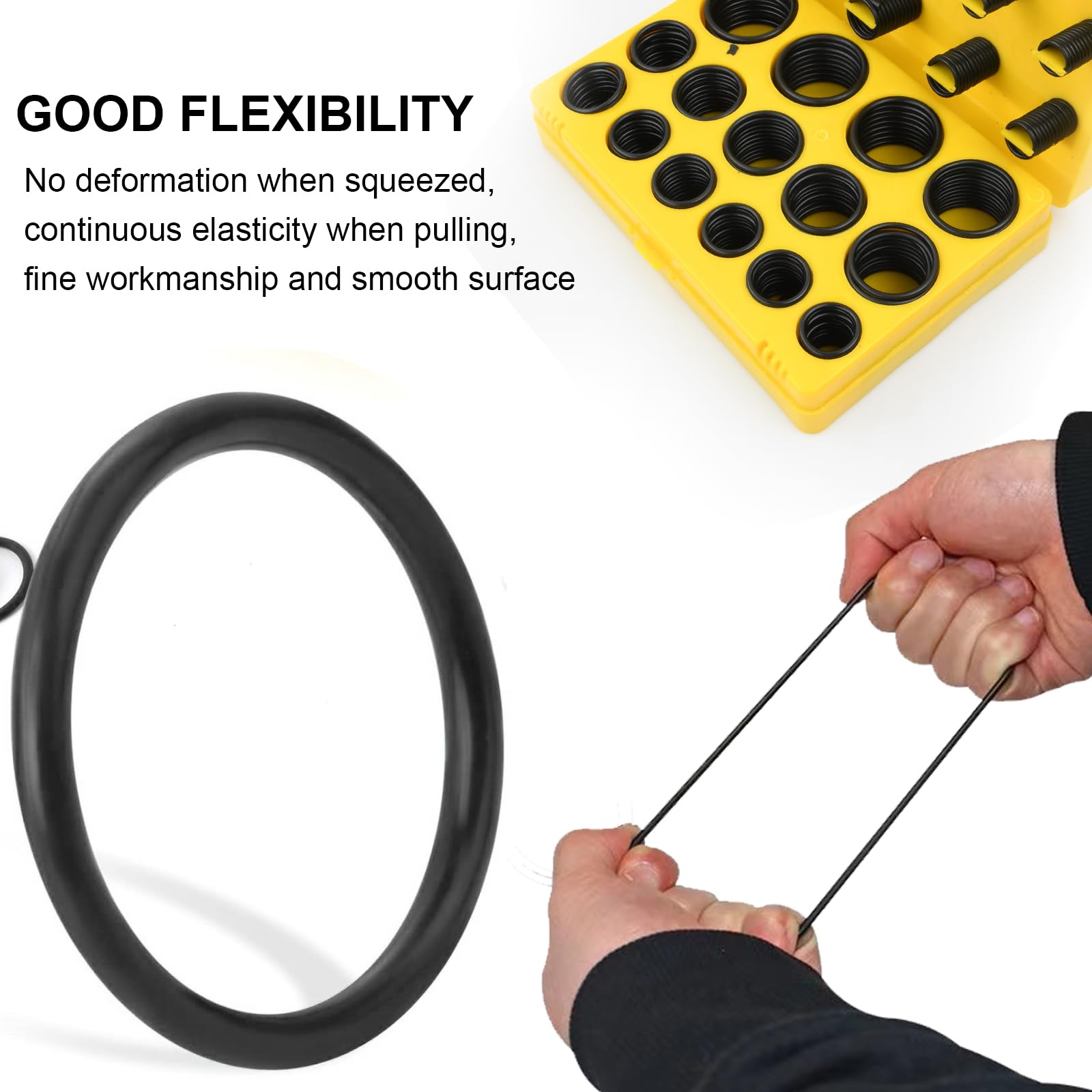 Kit Di 386 O-ring In Silicone, 30 Misure Metriche, In Valigetta, Per Rubinetti, Automobili, Pompe Ed Elettrodomestici