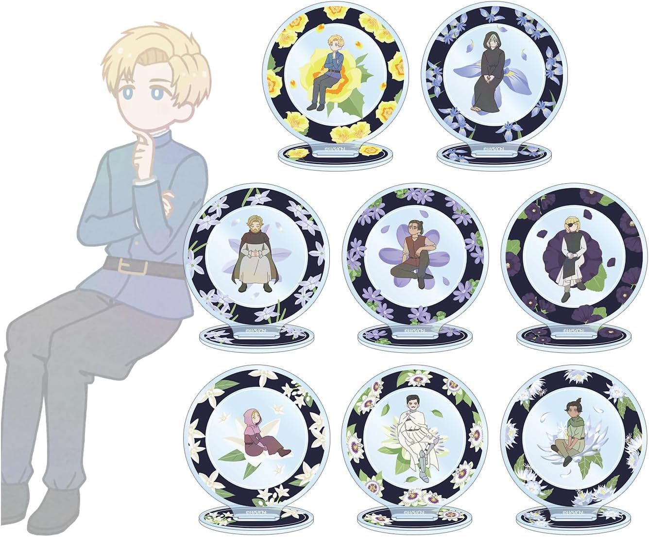 chi About Earth Movement Trading Botania Acrylic Stand Box of 8