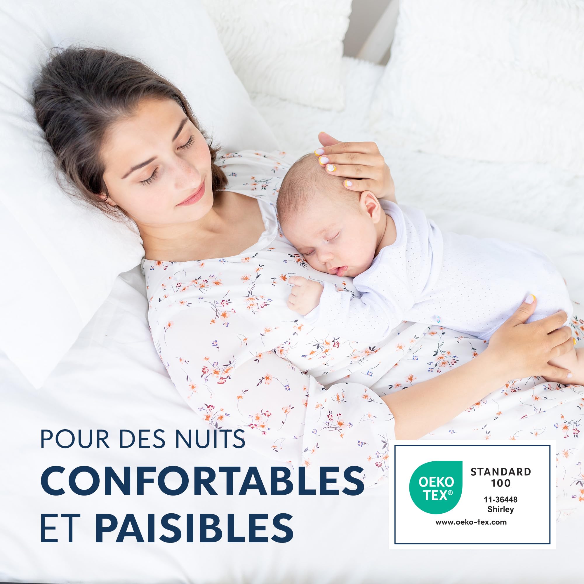 Dreamzie - Protege Matelas 90x200 cm - Imperméable et Résistant - Alese 90x200 cm - Protection Optimale et Respirante - 3