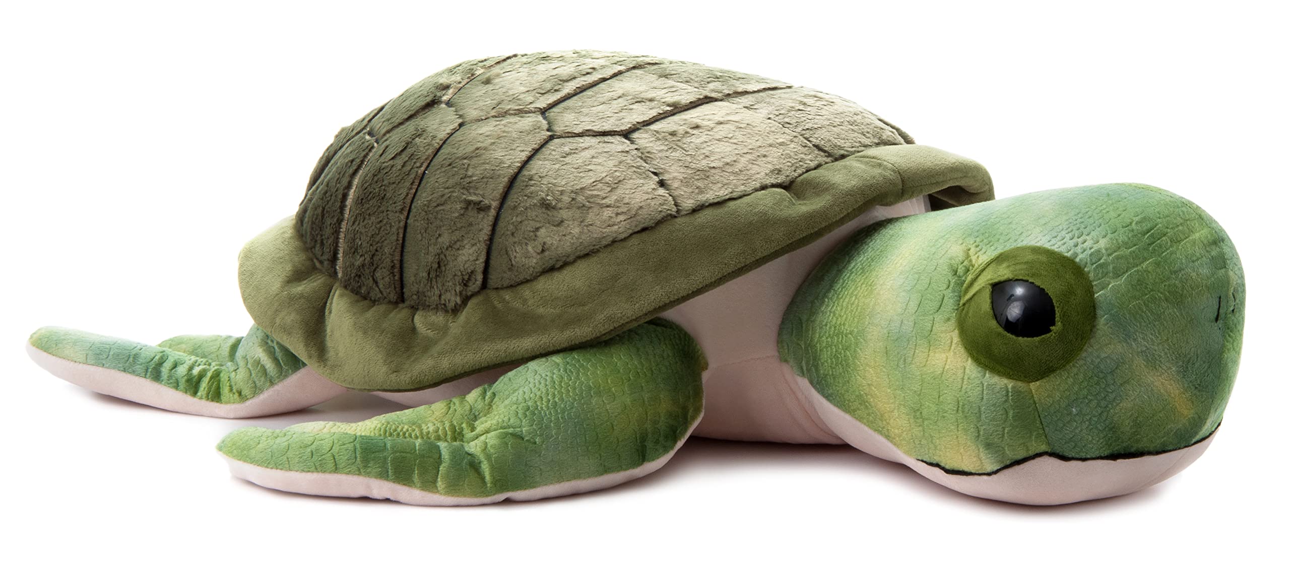 The Petting Zoo Conservation Sea Turtle Stuffed Animal Plushie Gifts for Kids Conservation Sea Creature Animals Tortoise Plush