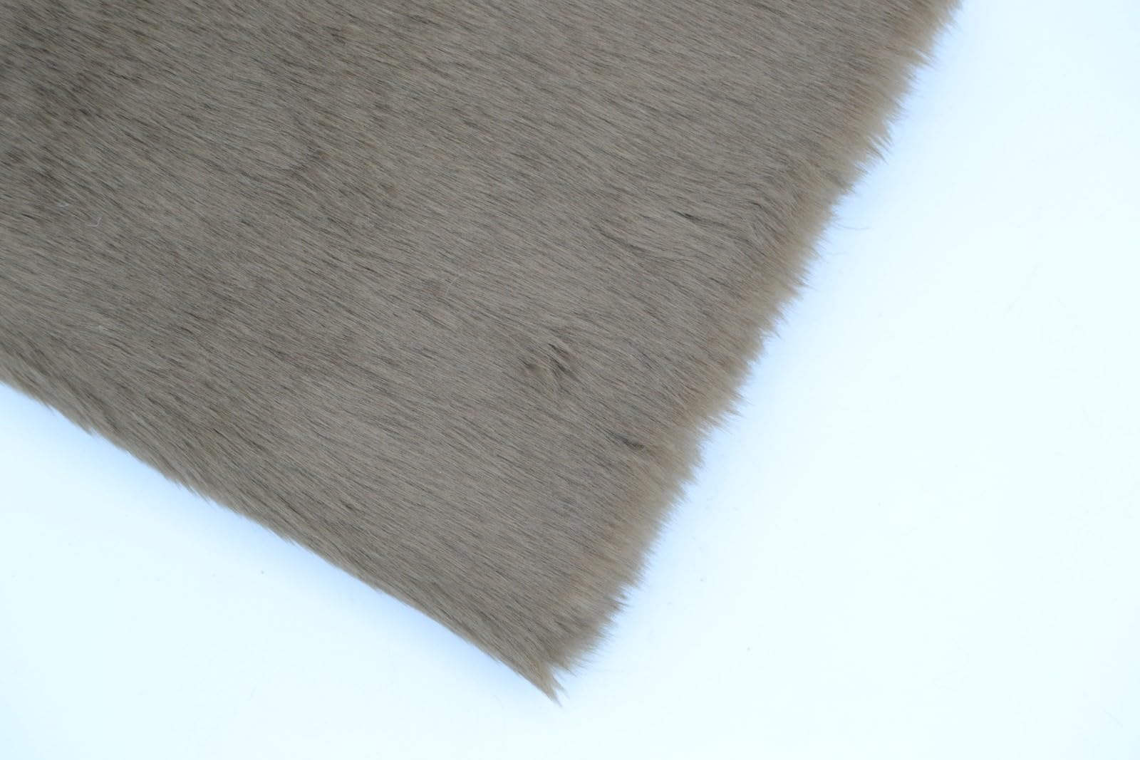celloexpress Mink Brown Rabbit Faux Fur - 15mm Pile Plain Animal Fabric Material Teddy Bear & Soft Toy Making (4m - 400cm x 150cm)