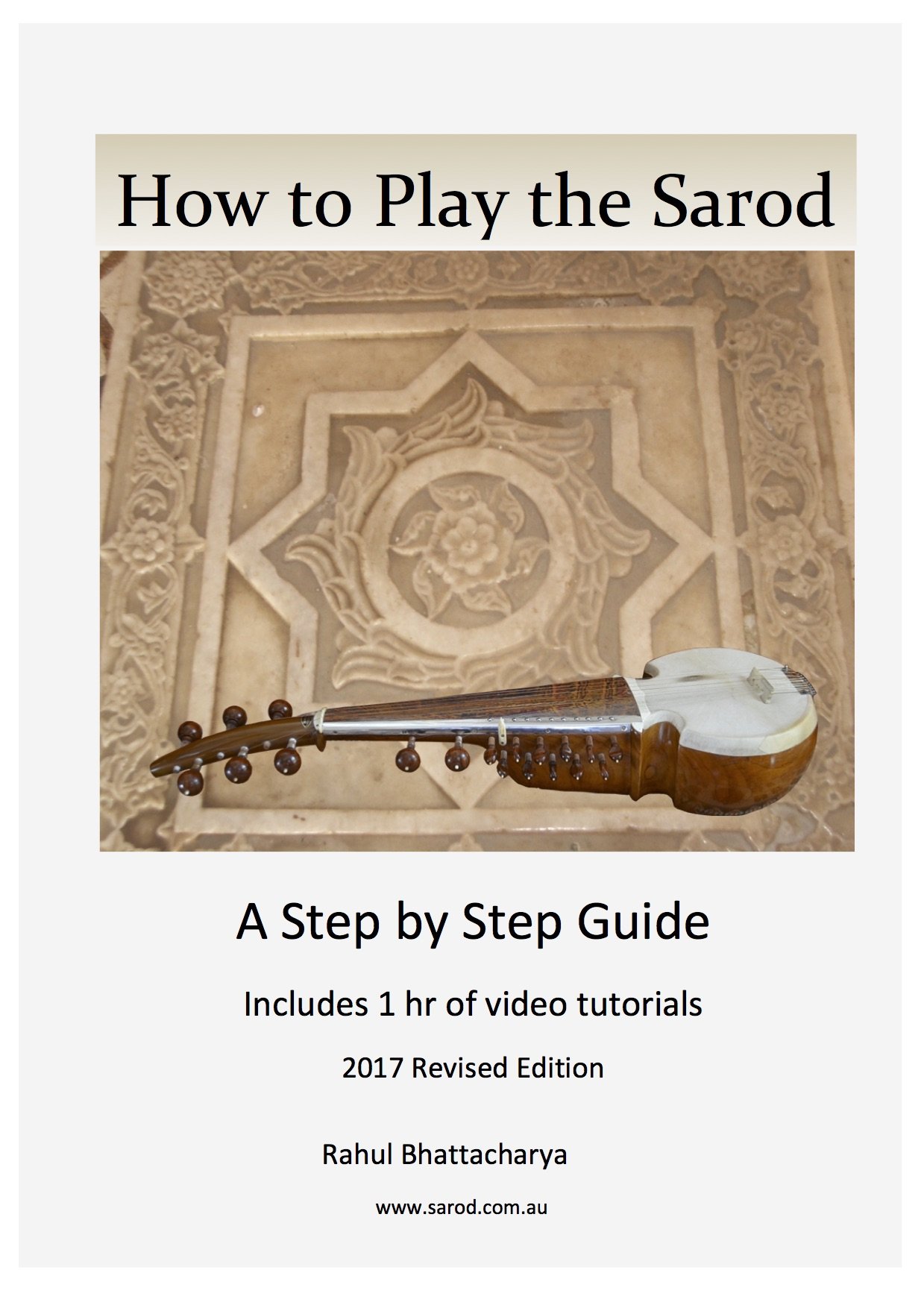 Livre de Sarod pour jouer de la musique indienne dans votre salon