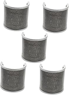PartyKindom 5 Peças Tela De Explosão De Microfone Filtro Dobrável Filtro De Metal De Microfone Portátil Tampa De Microfone Filtro De Microfone Escudo De Microfone Filtro Pop Acessórios De