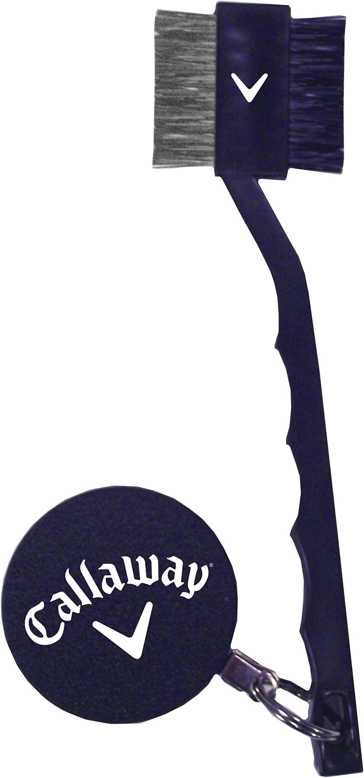 Club Cleaning Brush with Zinger - Black