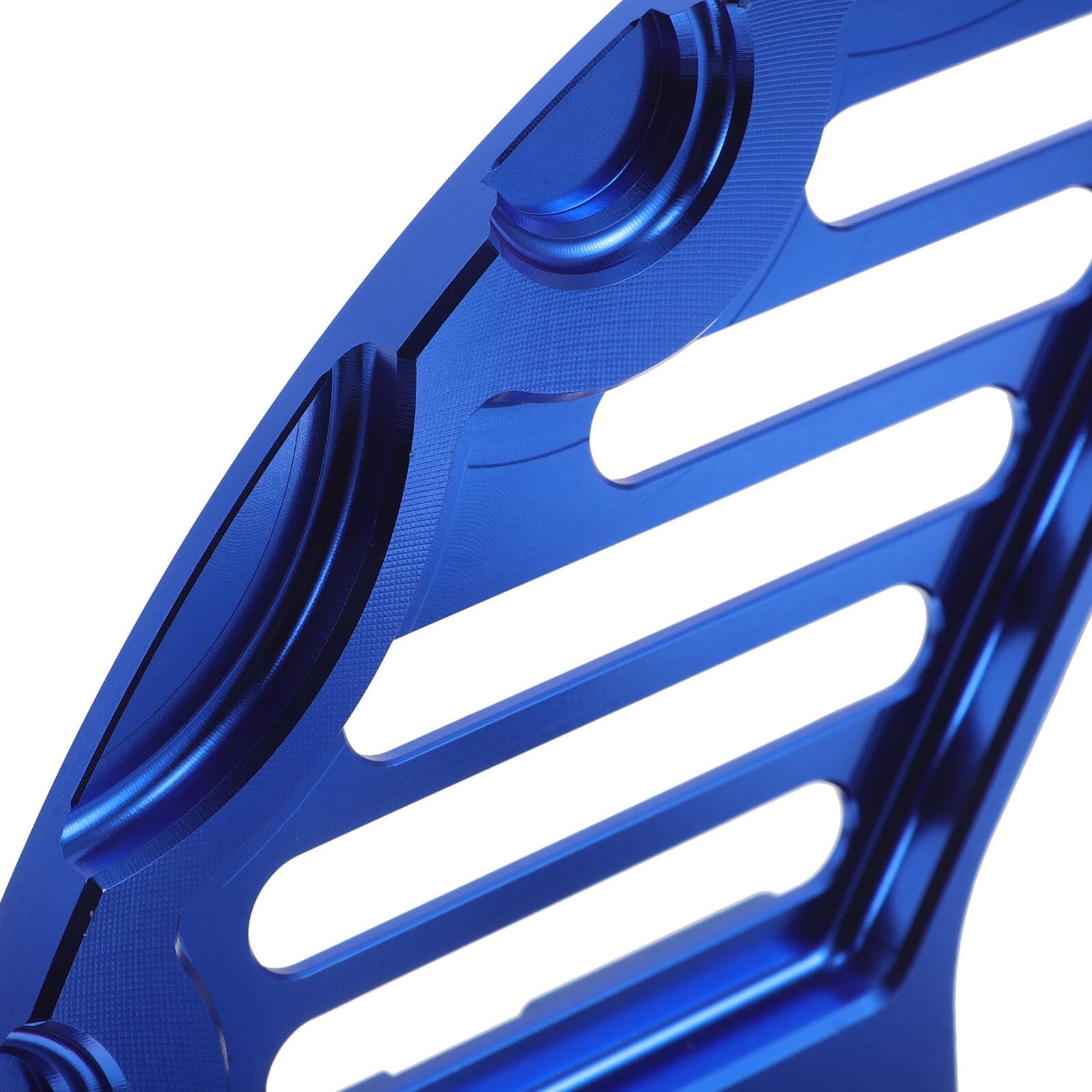 VALICLUD Motorrad Bremsscheibenschutz Aluminiumlegierung Blau Schutzabdeckung für Vorder Hinterrad Kompatibel mit KTM Robust und Schnell Montierbar Offroad Geeignet
