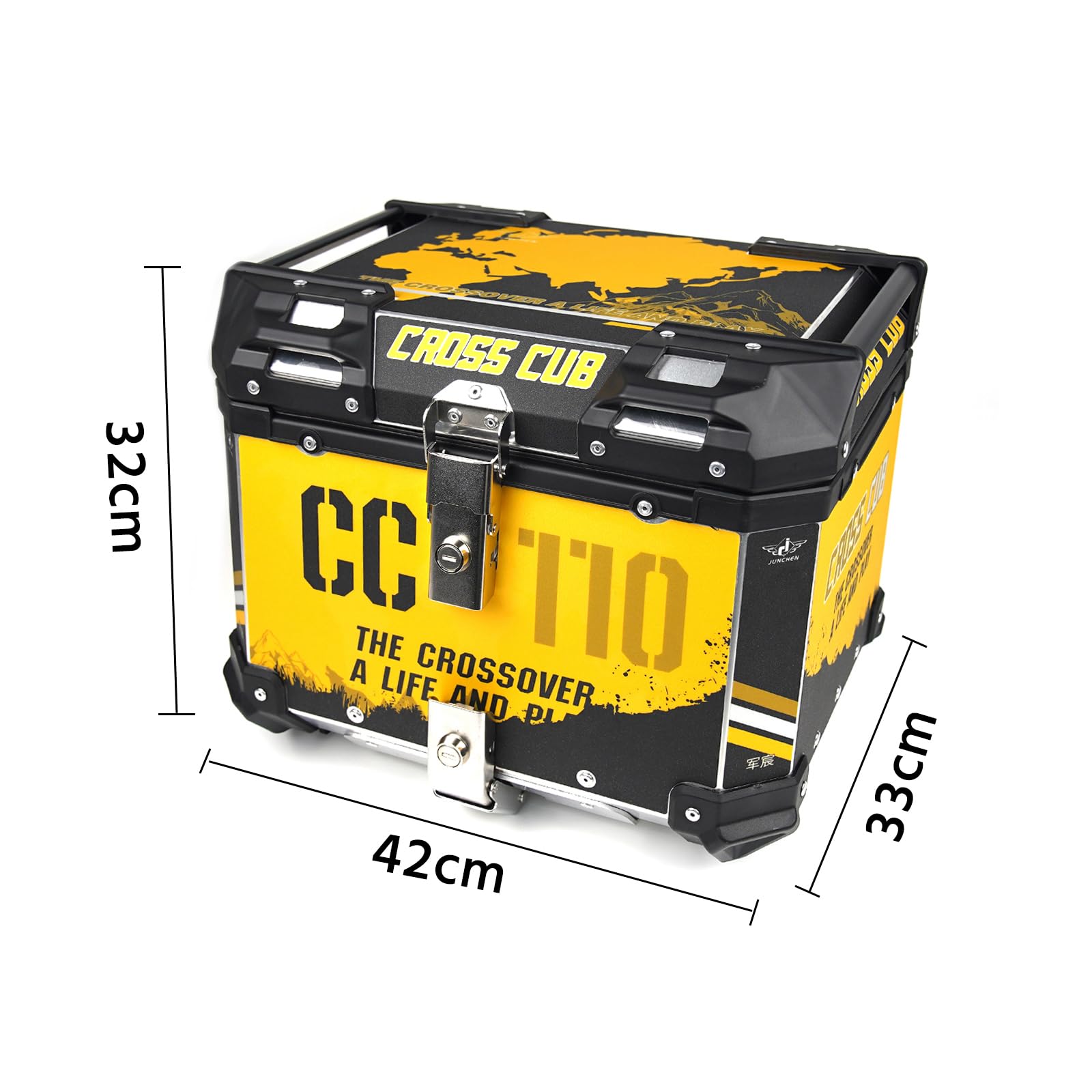 CC110 バイク　リアボックス Amazon | HI-LINE バイク リアボックス クロスカブ CC110 トップ