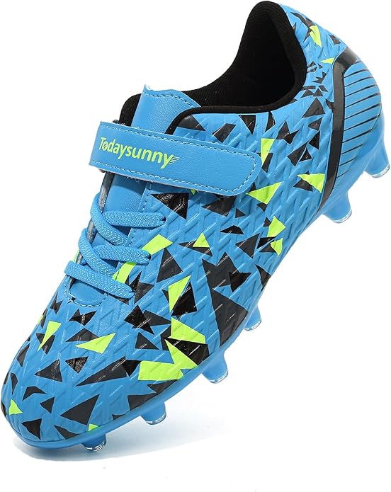 Kids Soccer Cleats Football Cleats for Boys Girls Youth Soccer Shoes AG