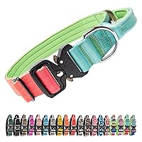 TSPRO Premium Collare per Cani, Regolabile Collare Tattico con Maniglia e una Robusta