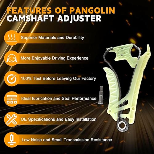 Miniatura 6 de PANGOLIN Kit de cadena de distribución 2.0T N20B20A para 125i 220i 328i 428i 320 X1 Z4 F10 2.0L L4 Turbo repuestos, reemplaza OE 11318685091, 11 31