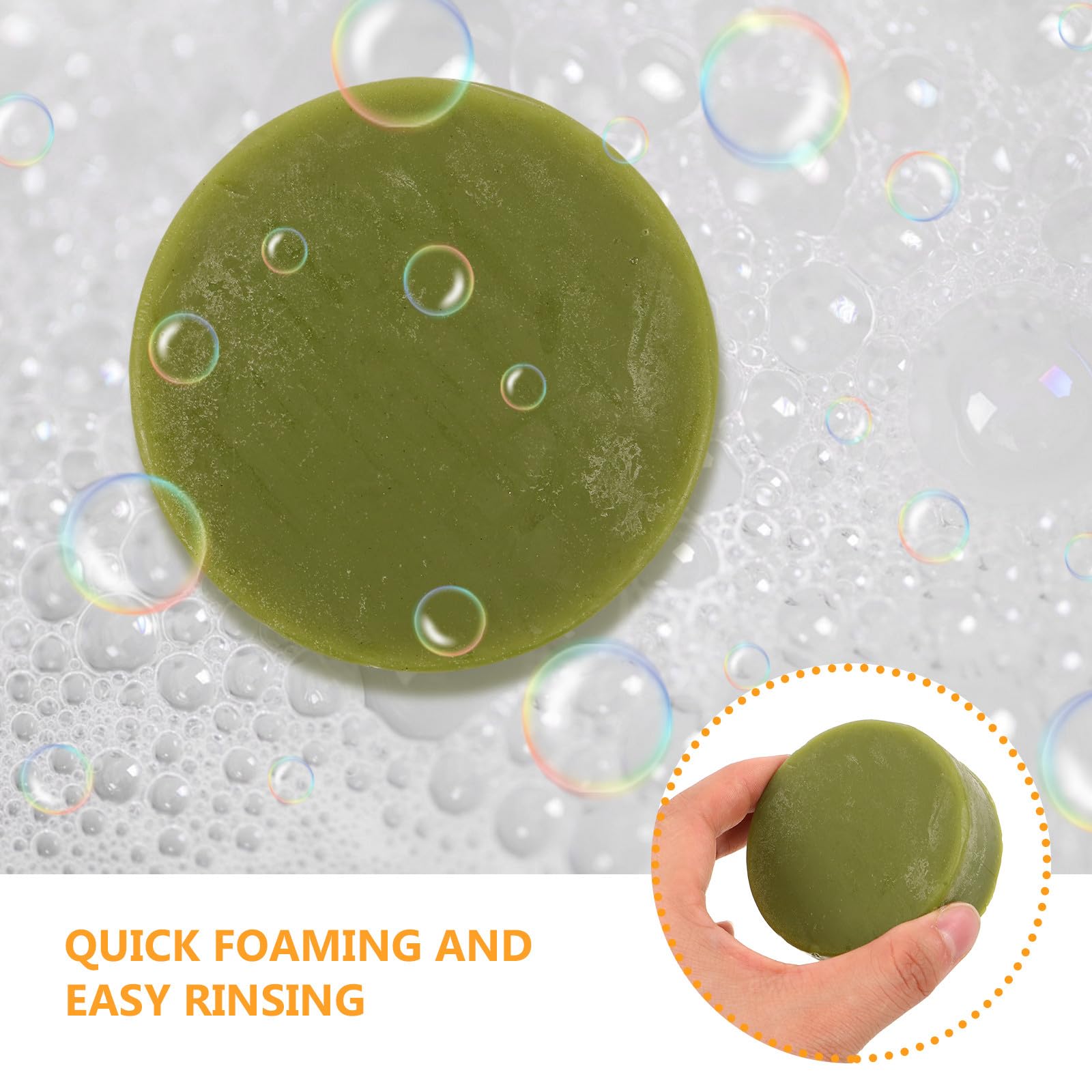 6 jabones naturales en barra: Jabones hidratantes para, mujeres y niños - Exfoliante corporal para baños y 2.56x2.56x0.98 pulgadas