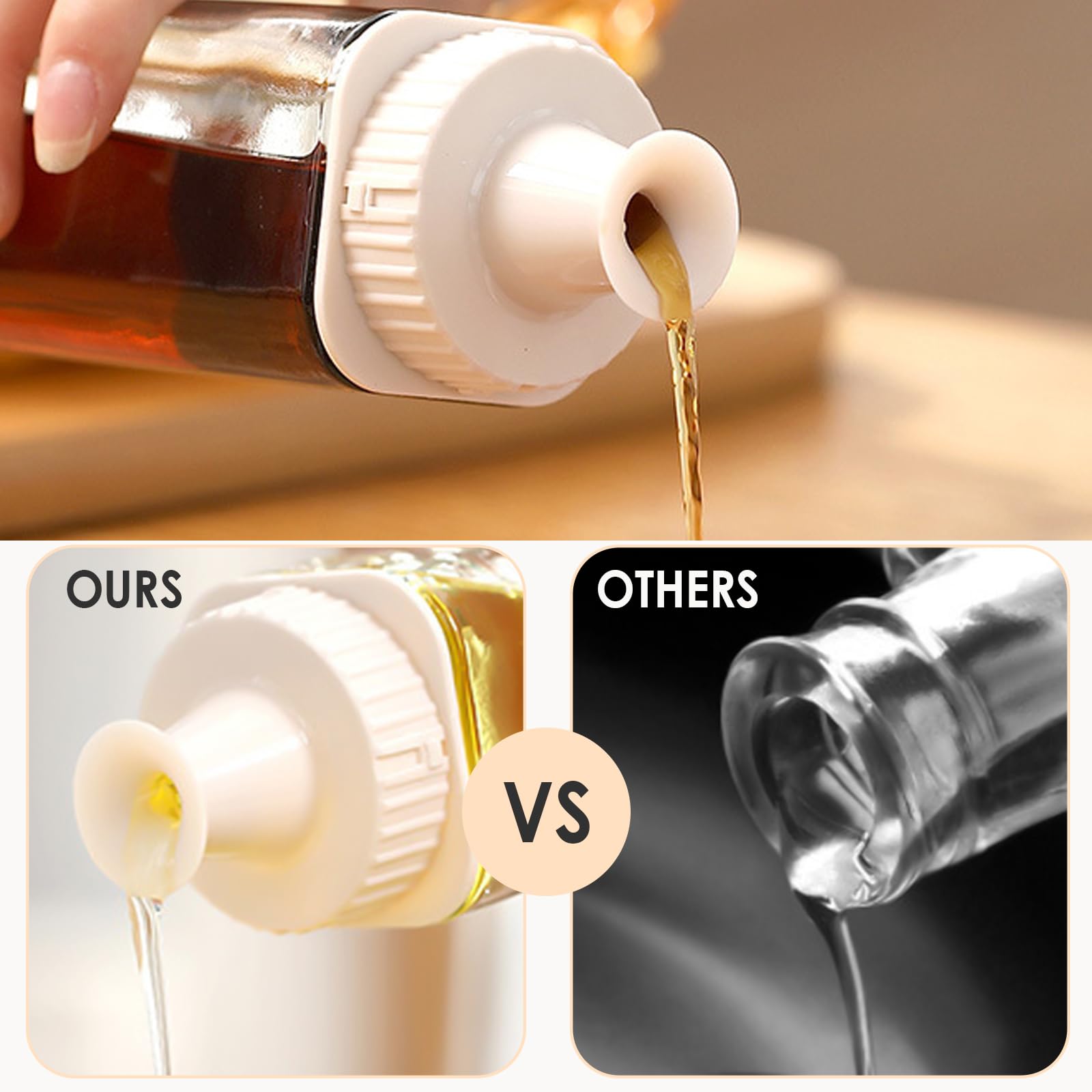 ACEWARMS Oil dispenser bottle for kitchen, Olive oil bottles with