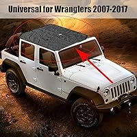 Vista 2 de Parasol Bimini - Protector superior de bikini para 4 puertas/4Dr Jeep Wrangler JK JKU Unlimited