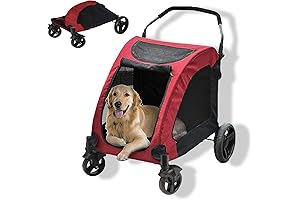 uyoyous Pet Stroller for Large Dogs
