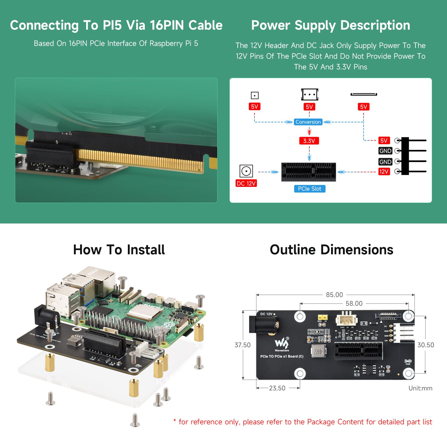 Les Adaptateurs De Machines à Sous PCIe X1 Laissent L'interface Raspberry Pi 5 SBC Avec Des Cartes Pcie Standard