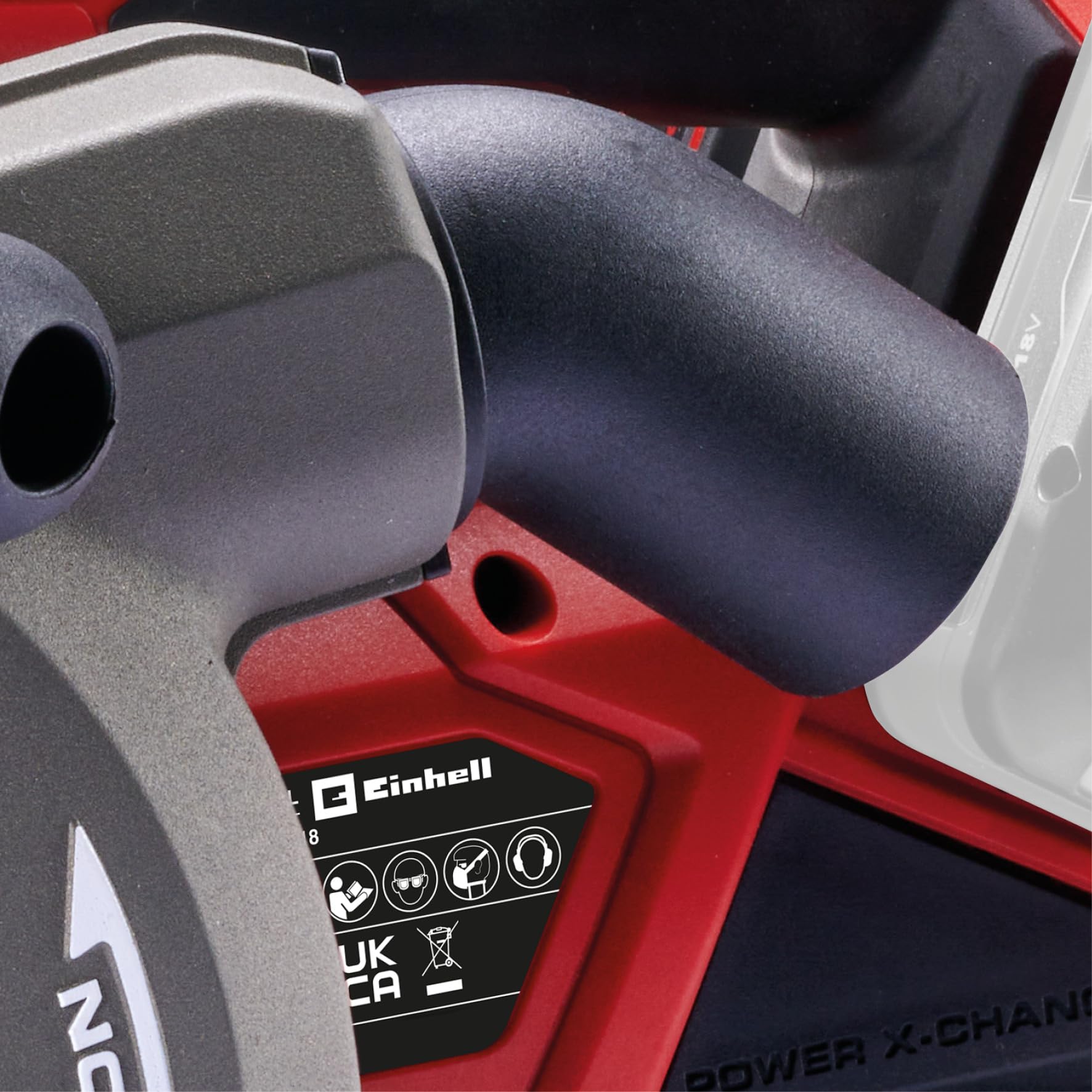 Einhell Profesjonalna rozdrabniacz akumulatorowy TP-MA 36/30 Li BL-Solo Power X-Change (36 V, szerokość cięcia do 30 mm, głębokość cięcia do 30 mm, w zestawie 2 tarcze diamentowe)