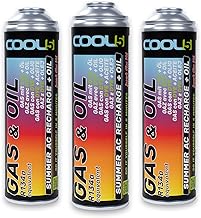 Replacement refrigerant r134a for automotive air conditioning - 3 boxes 2in1, 290g
