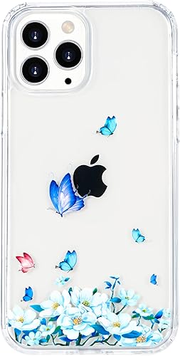 Funda para iPhone 12 Pro Max, probada contra caídas de grado militar compatible con MagSafe Funda protectora delgada, funda transparente a prueba de