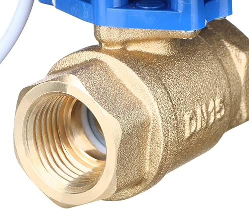 Miniatura 51 de U.S. Solid Válvula de bola motorizada - Válvula de bola eléctrica de latón de 1/2", puerto completo, 9-24V AC/DC y configuración de ruptura positiva