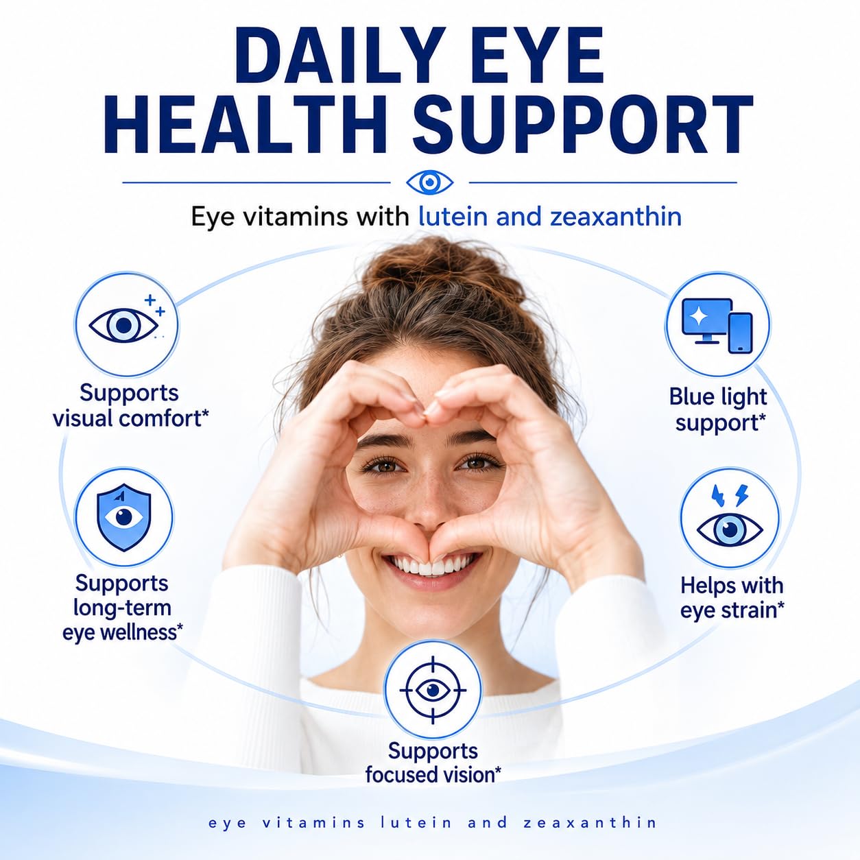 15 in 1 Advanced Eye Formula, Eye Vitamins Supplement with Lutein Zeaxanthin Meso Zeaxanthin, Bilberry Extract & Saffron, Eye Health Support Capsules for Adults, Daily Vision Nutrition, 120 Count — Amazon image 6
