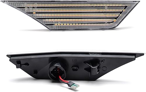 Miniatura 9 de iJDMTOY Kit de luz de marcador frontal LED blanco con lente transparente compatible con Honda Civic 2016-2021, alimentado por LED 90-SMD, reemplaza