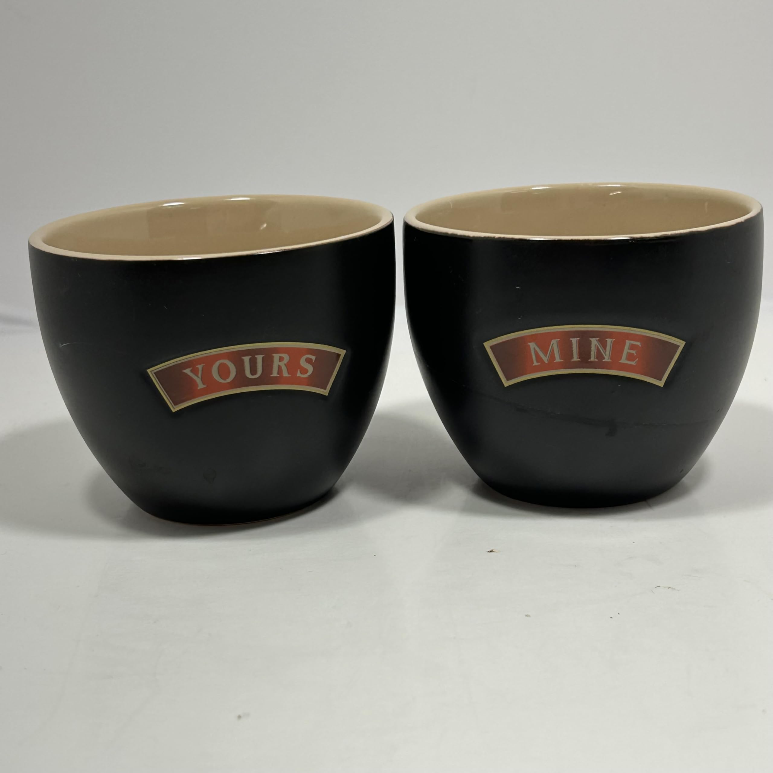 Mine and Yours Ceramic Cups (Set of 2)